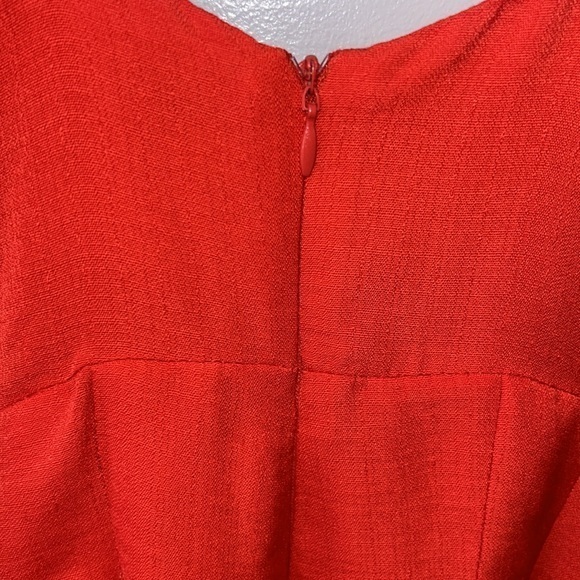 "NWT" Lulus‎ All About Love Red Sleeveless Surplice Romper- Women's Size XS - Picture 10 of 12